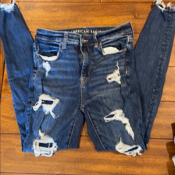 American super eagle high rise skinny jeans - Picture 3 of 11